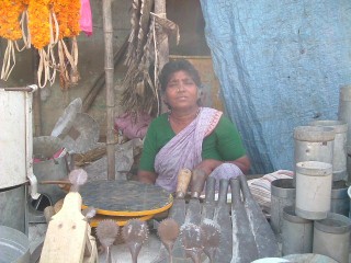 Mercato in Sud India
