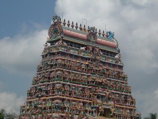Tempio in Sud India