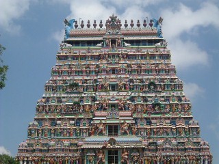 Tempio in Sud India