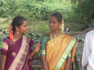 Donne in Sud India