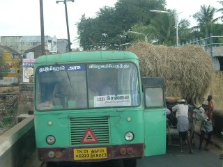 L'autobus pubblico in Sud India