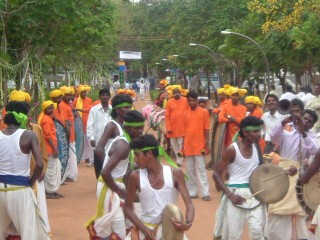 Festa locale in Sud India