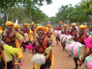 Festa locale in Sud India