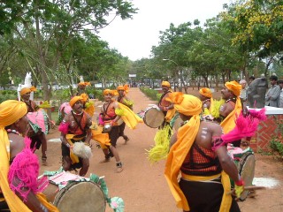 Festa locale in Sud India