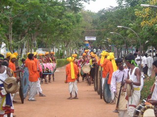 Festa locale in Sud India