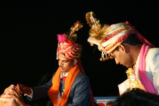 Matrimonio in Rajasthan, India