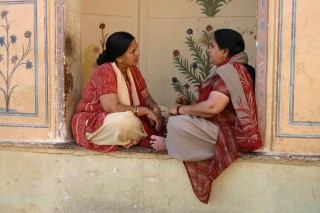 Due Donne al Forte Amer - Jaipur, India