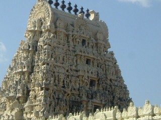 Tempio in Sud India