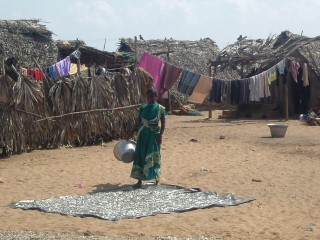I poveri in Sud India