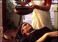 Massaggio Ayurvedico in India