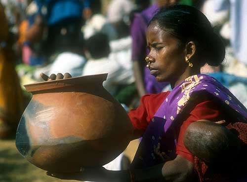 Viaggio Tribale Orissa - Gopalpur, Donna