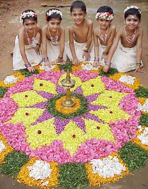 La festa di Onam India